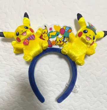 USJ 25주년 피카츄 머리띠