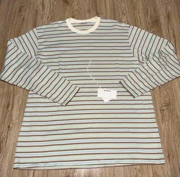 AURALEE GRADIENT STRIPE JERSEY L/STEE 26