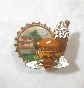 하드 록 카페 HardRockCafe 햄버거 핀 배지 pin