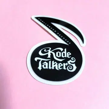 CHALLENGER 스티커 / Kode Talkers 음표