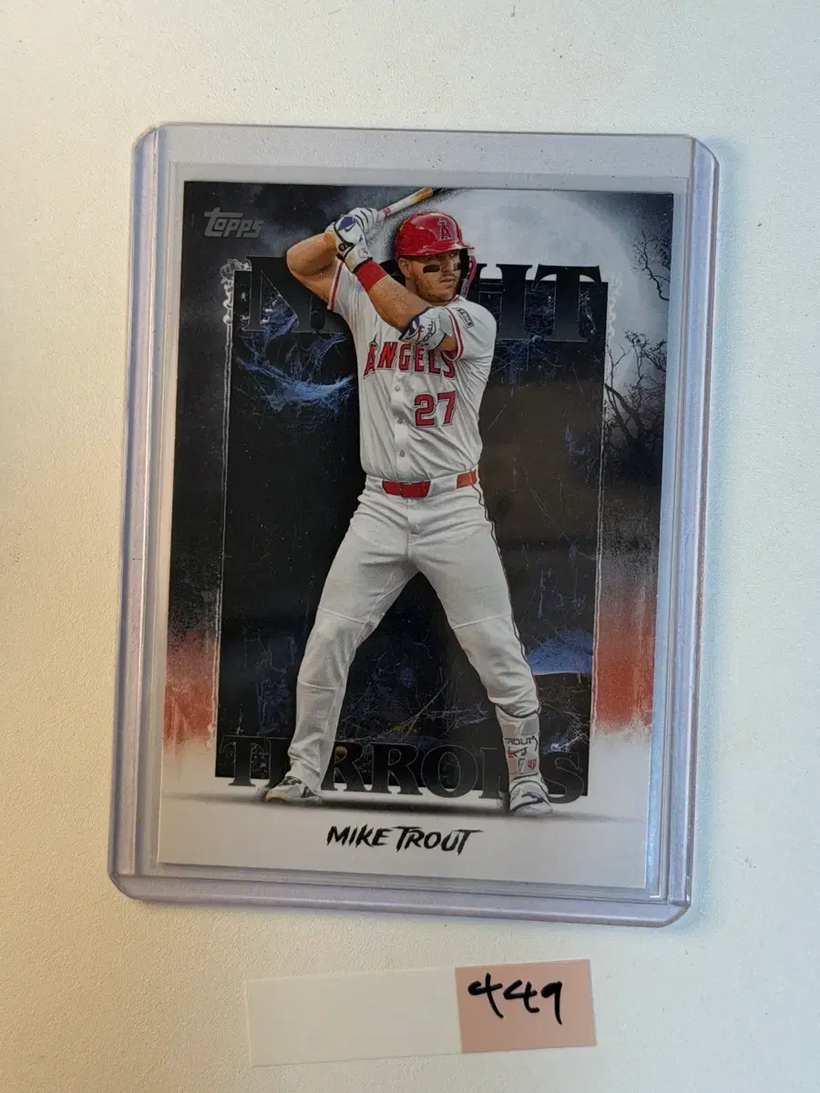 마이크 트라웃 Topps MLB 야구카드