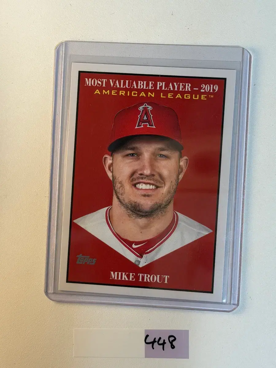 마이크 트라웃 Topps MLB 야구카드