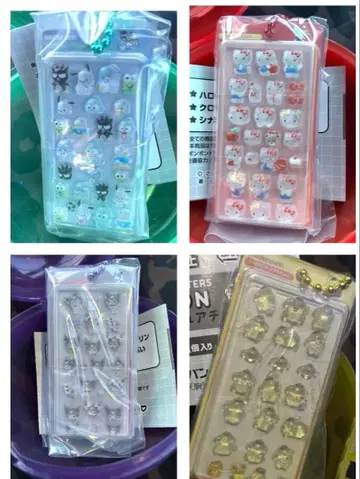 미개봉 본드 가챠 세미 컴프 키티 폼폼푸딩 쿠로미 하피단부이