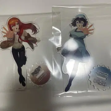 마키세 크리스 시이나 마유리 아크릴 스탠드 슈타게 STEINS;GATE 레어