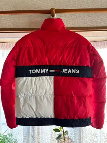 TOMMYJEANS 다운 자켓 리버서블