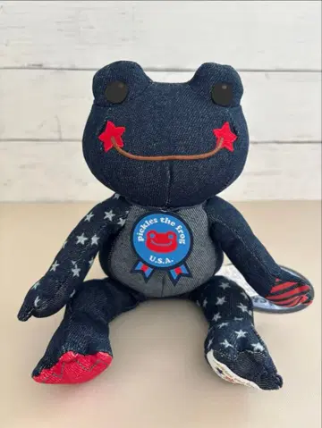 개구리 피클스 USA Jeans 다크 블루 비니돌