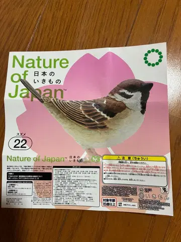 네이처 테크니컬러 참새 캡슐 토이 22