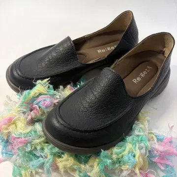 리게타 드라이빙 로퍼 블랙 S 22-22.5cm 일본제 슬립온