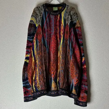 최고급 COOGI 니트 스웨터 실크 SILK