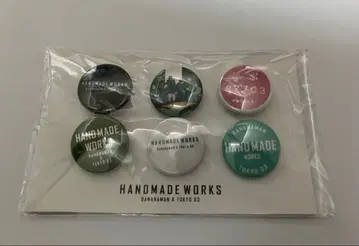 handmade works 라이브 굿즈 캔뱃지 바나나맨 도쿄03
