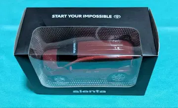 [ 미개봉 ] 도요타 시엔타 10계 풀백카 스칼렛 메탈릭