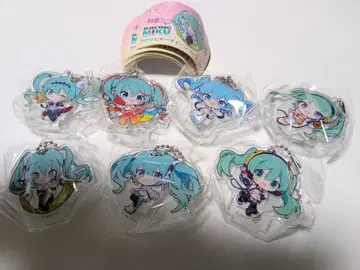 하츠네 미쿠 RACING MIKU 아크릴 키체인 Vol.2 전 7종