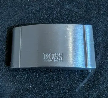 Hugo Boss 실버 벨트 버클