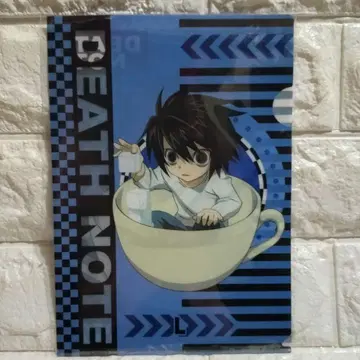 DEATH NOTE 데스노트 L 미니 클리어 파일 미개봉품 초레어