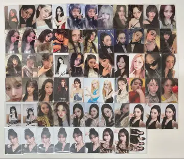 최종 가격 인하 aespa 카리나 지젤 윈터 닝닝 럭키 드로우 포토카드