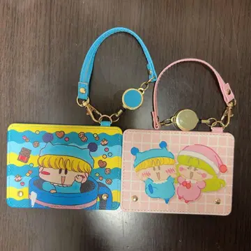밀모로 간다! 릴 달린 패스 케이스 2개 세트
