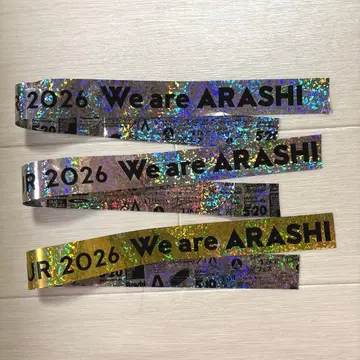 We are ARASHI LIVE 2026 은 2개 하프, 금 1개 하프