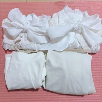 evelyn 등 양산형 화이트 계열 4점 묶음 판매
