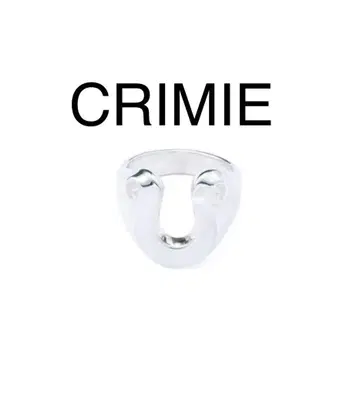 CRIMIE 클라이미 호스슈 실버 반지 말발굽 반지