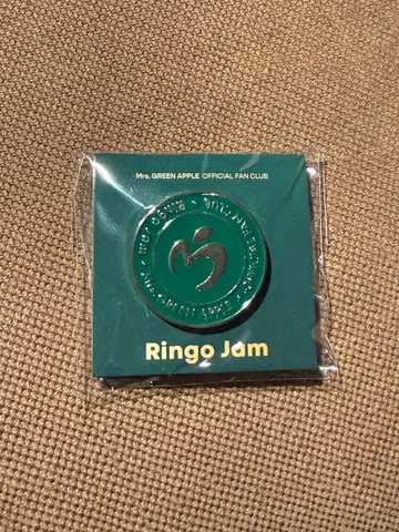 Mrs. GREEN APPLE Ringo Jam 핀 배지
