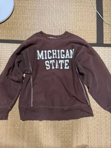 80s Champion Michigan State 트리코 태그 L