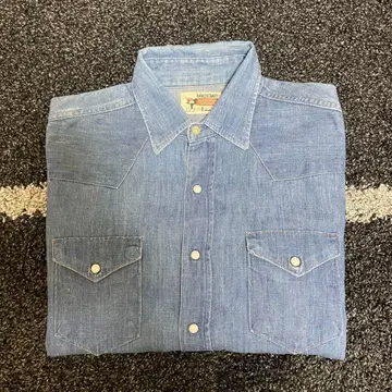 [ 레어 ] 60s Penneys RANCHCRAFT 데님 웨스턴 셔츠