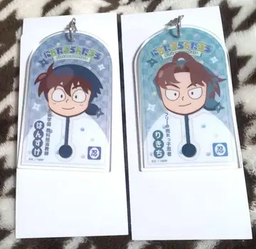 닌타마 란타로 로손 아크릴 키링 도이 한스케 야마다 리키치