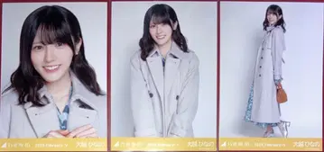 노기자카46 오고시 히나노 브로마이드 컴프 파스텔 코트