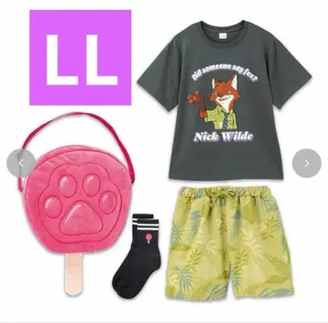 아베일 주토피아2 닉 해피백 4종 세트 LL