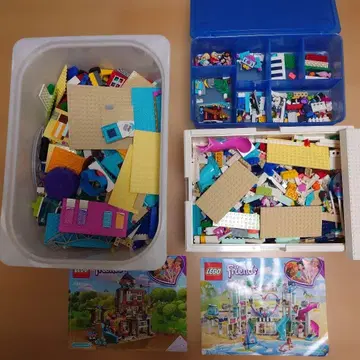 LEGO Friends 블록 세트와 설명서