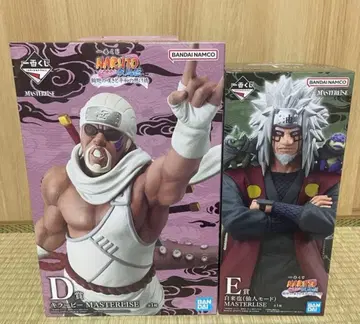 NARUTO 제일복권 D상 킬러비 E상 지라이야 피규어 2종 세트