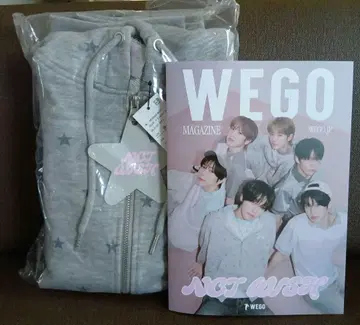 NCT WISH WEGO 콜라보 후드티 M 사이즈 비주얼북