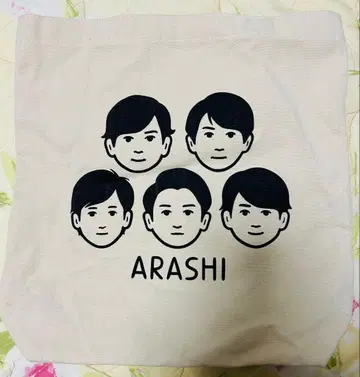 아라시 아라시를 여행하는 전시회 토트백 ARASHI