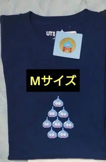 유니클로 드래곤 퀘스트 드퀘 티셔츠 킹 슬라임 슬라임 M