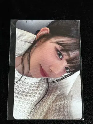 채영 fromis_9 Now Tomorrow 하트 파우치 트레이딩 카드
