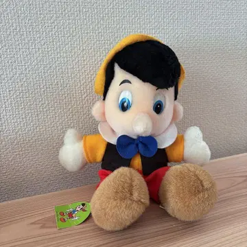 레어 희귀 쇼와 레트로 피노키오 도쿄 디즈니랜드 봉제 인형