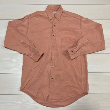 L.L.Bean 핑크 버튼 다운 셔츠 M 엘엘빈