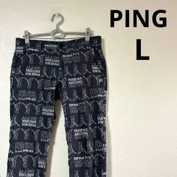 PING 핑 골프 스트레치 팬츠 올 패턴 L