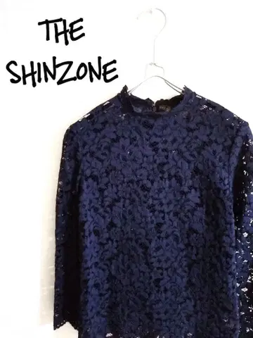 D222163 THE SHINZONE 전체 레이스 블라우스
