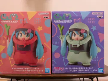GUNDAM x MIKU 자쿠미쿠 피규어 2체 세트