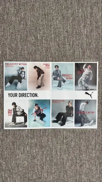 Snow Man 스노우맨 PUMA 스티커 VELOCITY NITRO