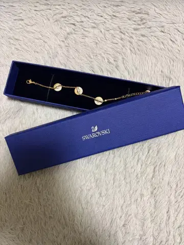 Swarovski 핑크 골드 팔찌