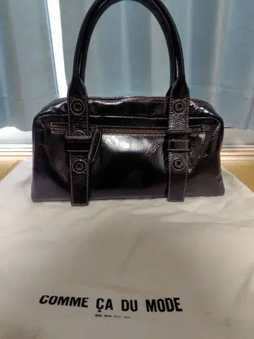 COMME CA DU MODE 블랙 핸드백