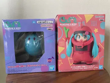 미개봉 새상품 GUNDAM x MIKU 피규어 스피커 2세트