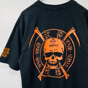 TFOA CROWS 크로우즈 3대 무장전선 자수 티셔츠