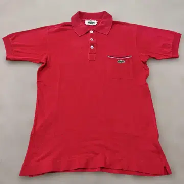 Lacoste 반팔 피케 셔츠 레드