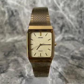 [가동품] SEIKO 돌체 5E61-5A00 골드 손목시계