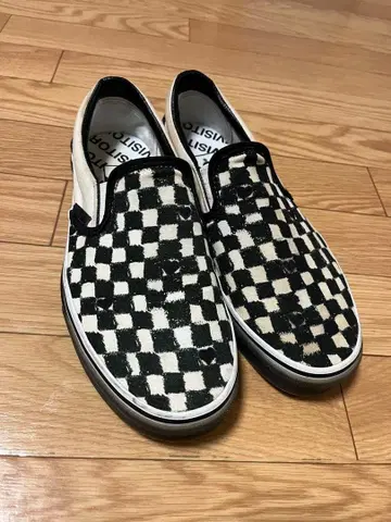 VANS x The Museum Visitor 체커 슬립온