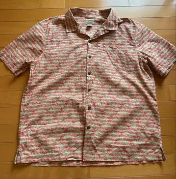 90s LL.Bean 엘엘빈 오픈 카라 반팔 셔츠 하와이안 셔츠