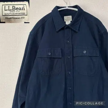 L.L.Bean (엘엘빈) 트래디셔널 핏 샤미 크로스 셔츠 L